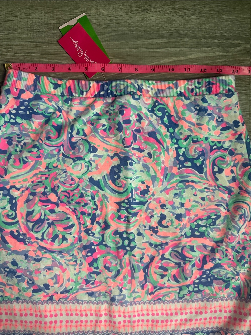 NEW Lilly Pulitzer Boca Chica stretch skirt Small - Picture 3 of 6